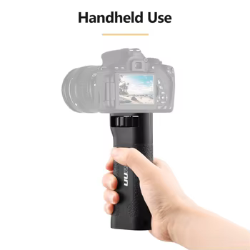 UURig Kamera Griff Grip Fotografie Handheld Stabilisator mit 1/4 Zoll Schraube für DSLR Kamera Sport Kamera Video Licht